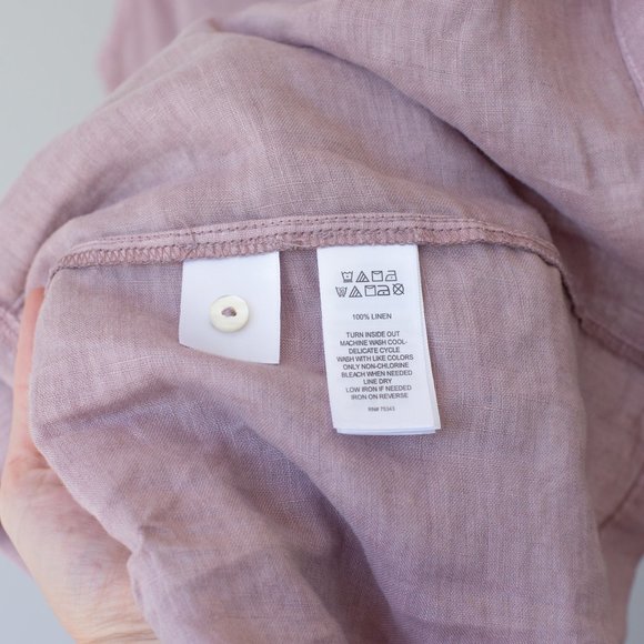 100% Linen Dress Mauve colour from C&C California - Picture 11 of 16